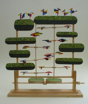 Birds among Trees